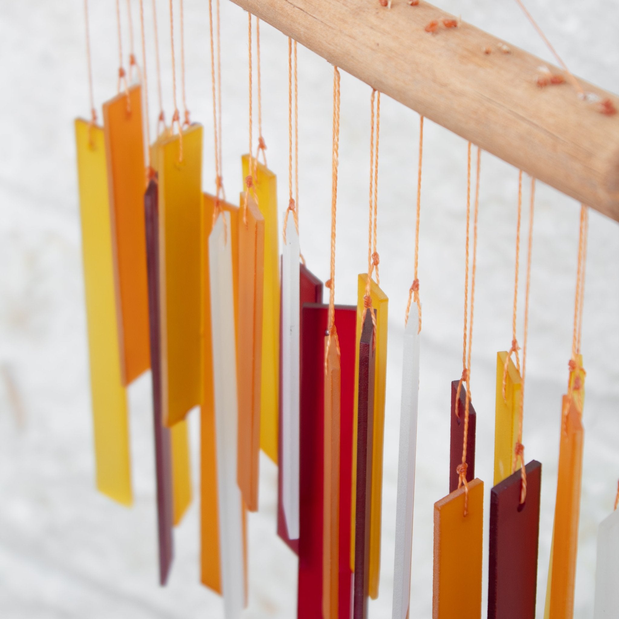 Sunset Glass Windchime - Solange & Frances