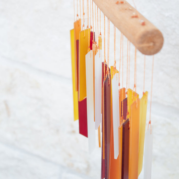 Sunset Glass Windchime - Solange & Frances