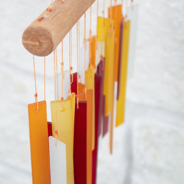 Sunset Glass Windchime - Solange & Frances