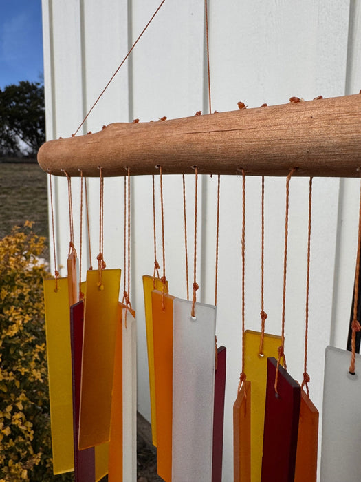 Sunset Glass Windchime - Solange & Frances