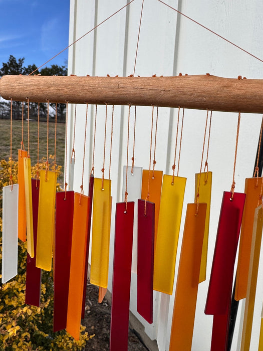 Sunset Glass Windchime - Solange & Frances