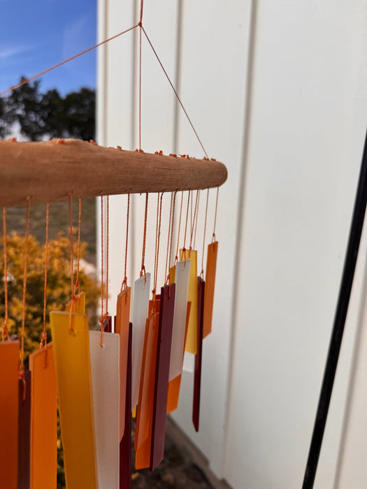 Sunset Glass Windchime - Solange & Frances