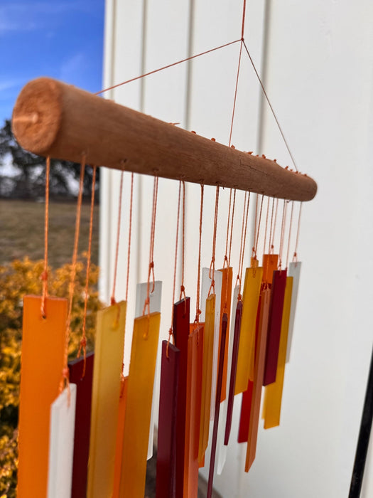 Sunset Glass Windchime - Solange & Frances