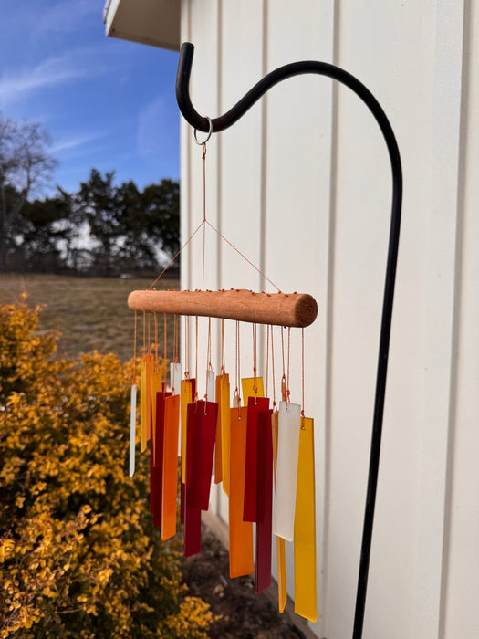 Sunset Glass Windchime - Solange & Frances