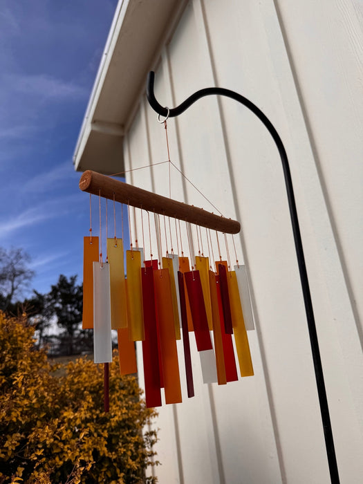 Sunset Glass Windchime - Solange & Frances
