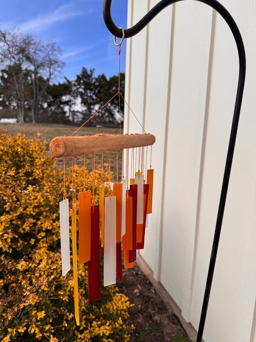 Sunset Glass Windchime - Solange & Frances