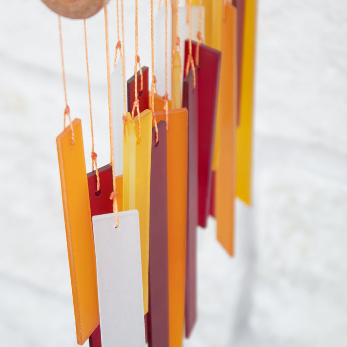 Sunset Glass Windchime - Solange & Frances