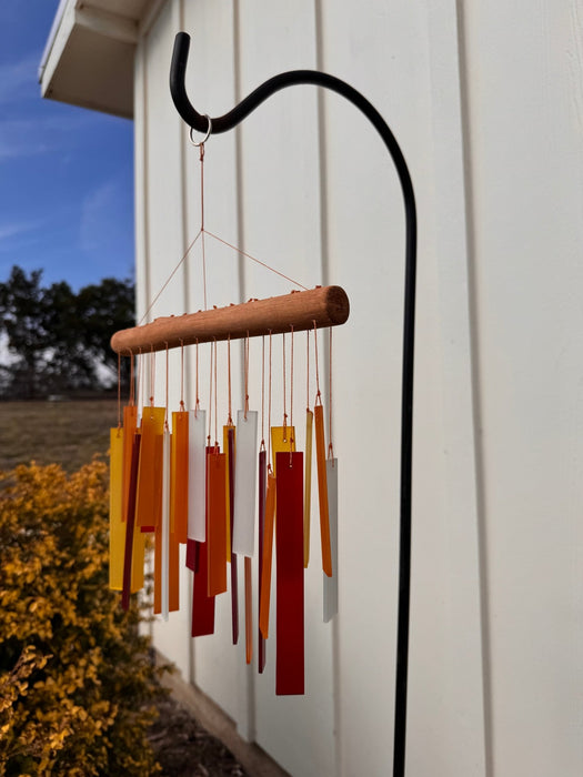 Sunset Glass Windchime - Solange & Frances