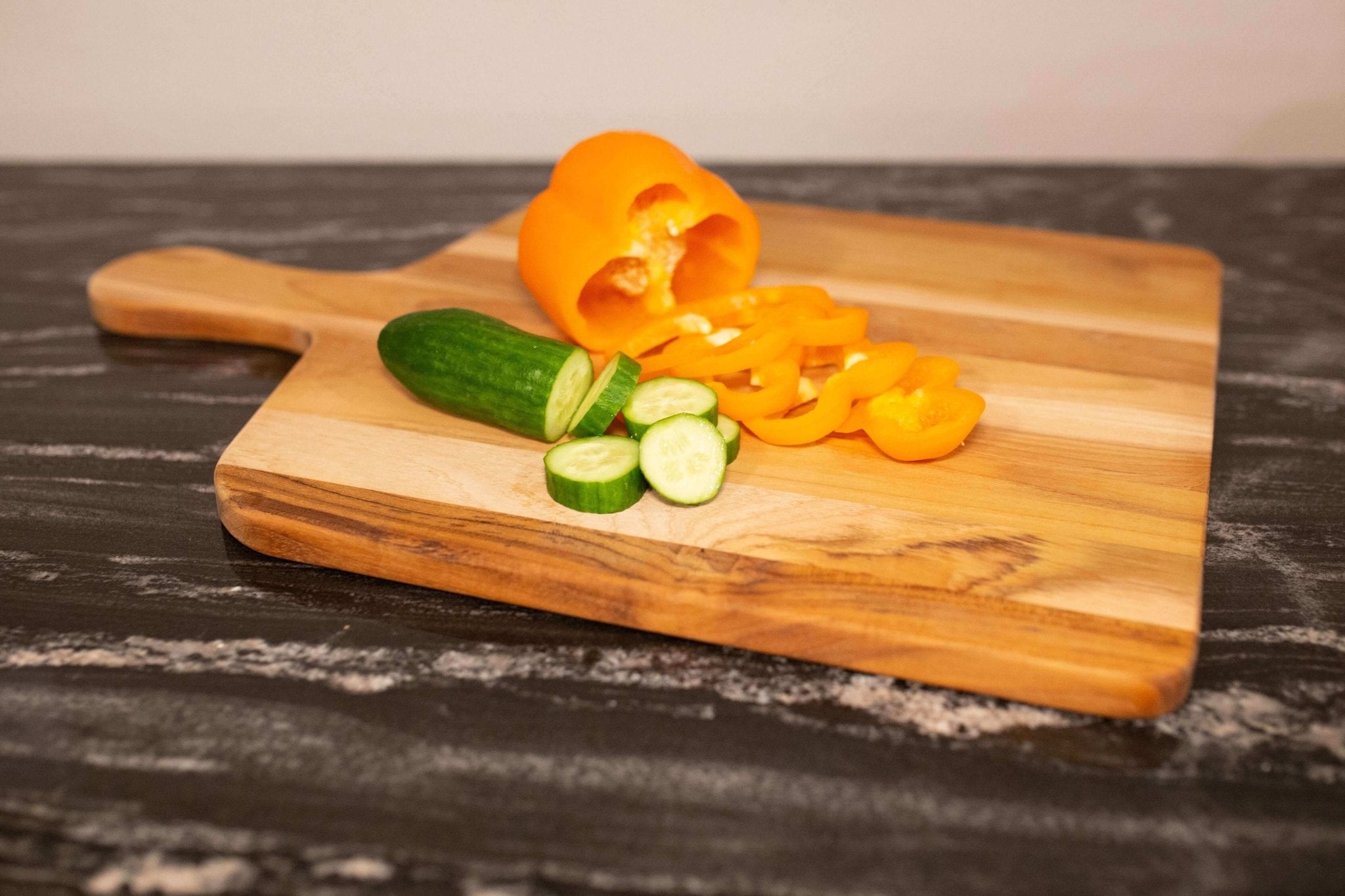 Teak Haus Marine Paddle Cutting & Serving Board - Solange & Frances