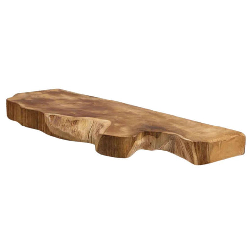 Teak Live Edge Wall Shelf - Floating Shelf for Home Decor - X long - Solange & Frances