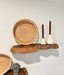 Teak Live Edge Wall Shelf - Floating Shelf for Home Decor - X long - Solange & Frances