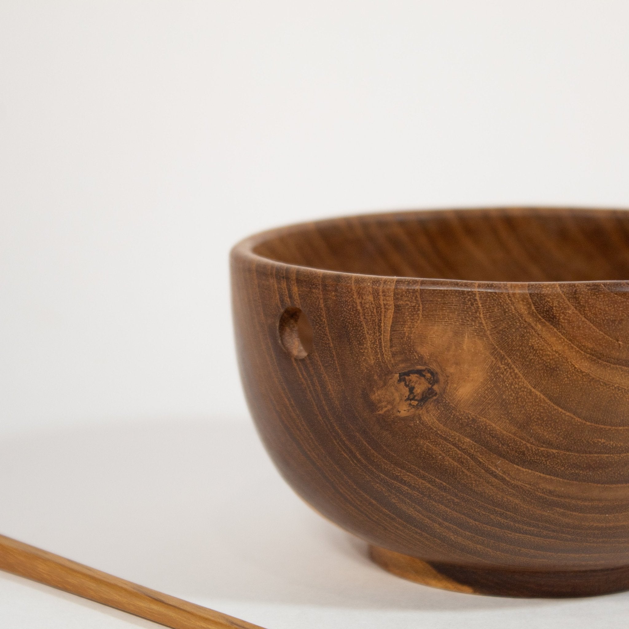 Teak Noodle Bowl Chopstick Set - Solange & Frances