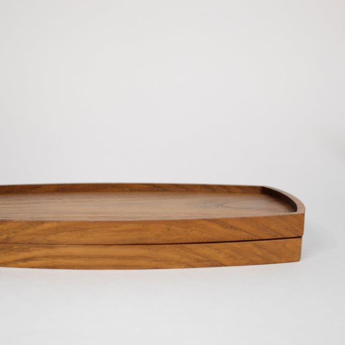Teak Serving Tray - Rectangle - Solange & Frances