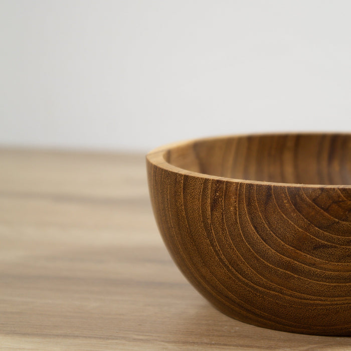 Teak Wood Bowl - Solange & Frances