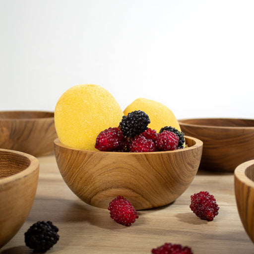 Teak Wood Bowl - Solange & Frances