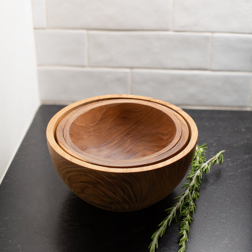 Teak Wood Bowls - Solange & Frances