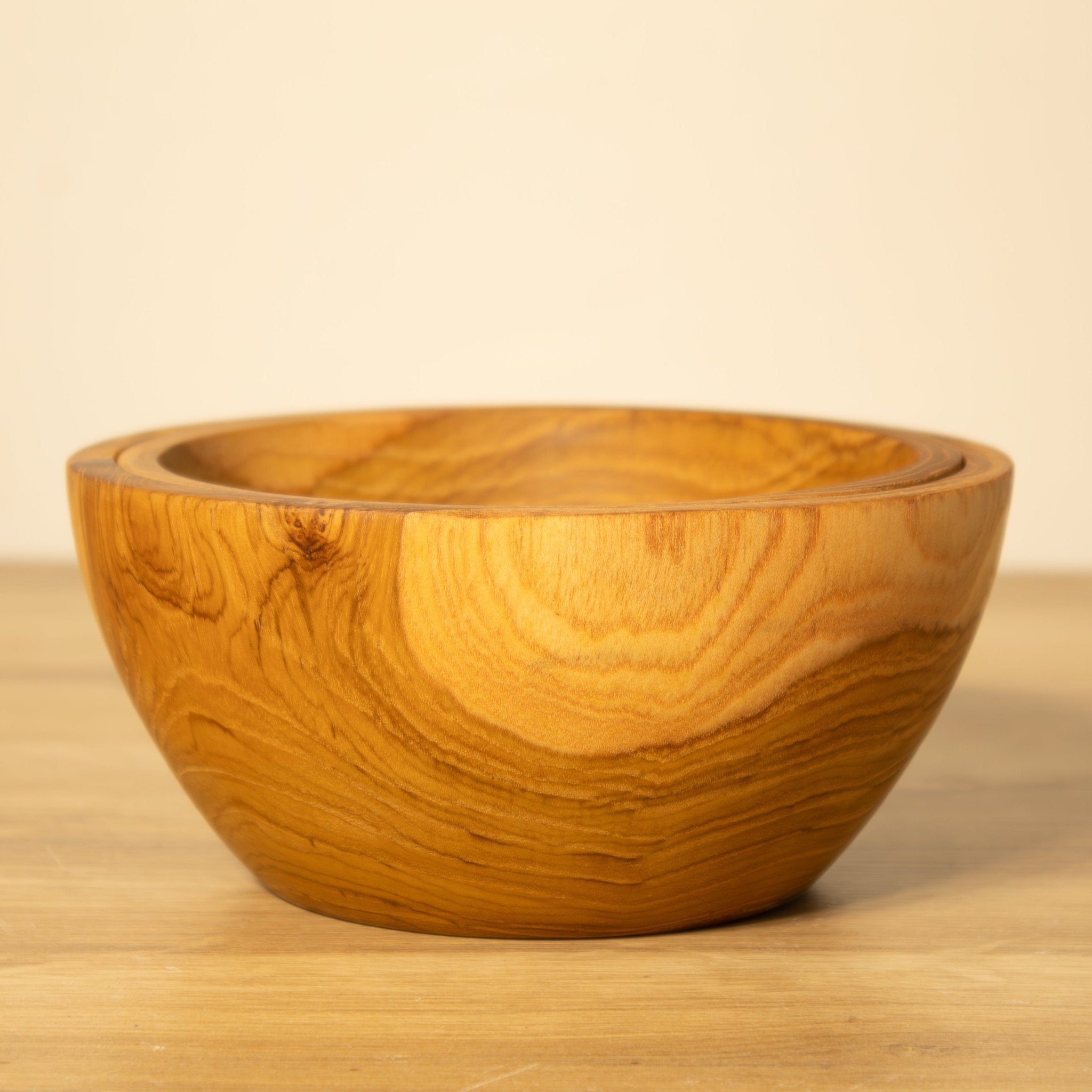 Teak Wood Bowls - Set of 2 - Solange & Frances