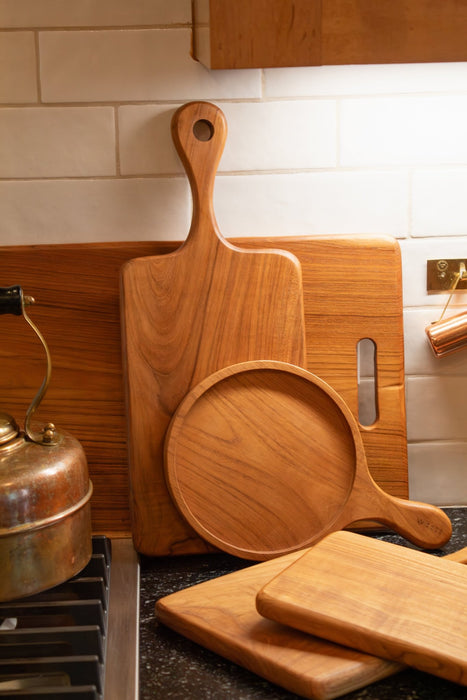 Teak Wood Charcuterie Board - Solange & Frances