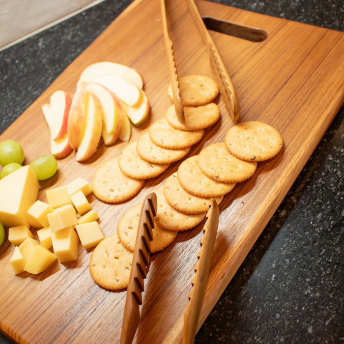 Teak Wood Charcuterie Board - Solange & Frances