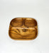 Teak Wood Divided Kid's Plate - Solange & Frances