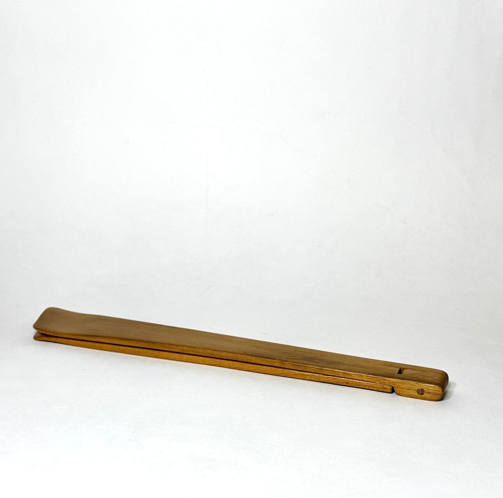 Teak Wood Flip & Fold Tongs - Solange & Frances