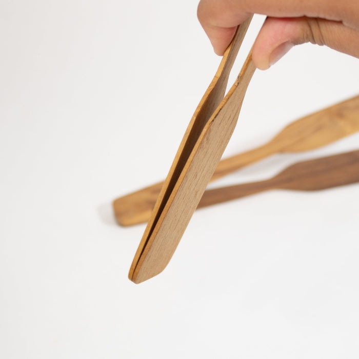 Teak Wood Kitchen Tongs - Solange & Frances