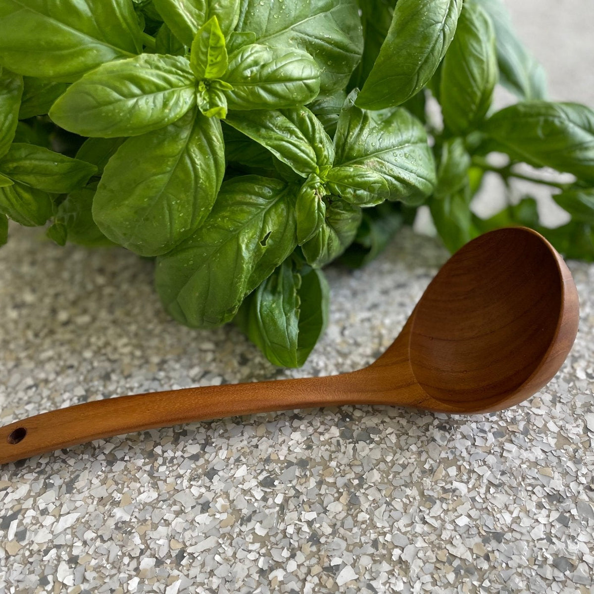 Teak Wood Ladle - Solange & Frances