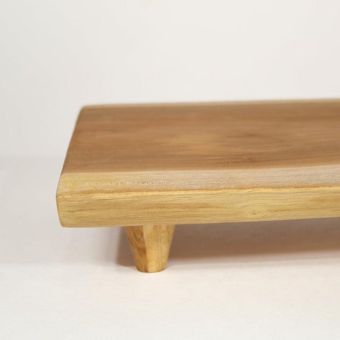 Teak Wood Live Edge Serving Tray - Solange & Frances