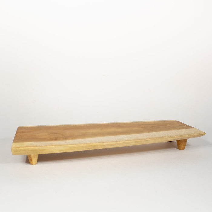 Teak Wood Live Edge Serving Tray - Solange & Frances