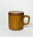 Teak Wood Mug with Lid - Solange & Frances