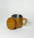 Teak Wood Mug with Lid - Solange & Frances