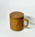 Teak Wood Mug with Lid - Solange & Frances