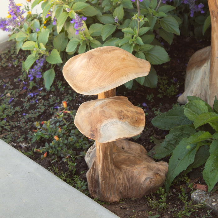 Teak Wood Mushrooms - Solange & Frances
