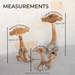 Teak Wood Mushrooms - Solange & Frances