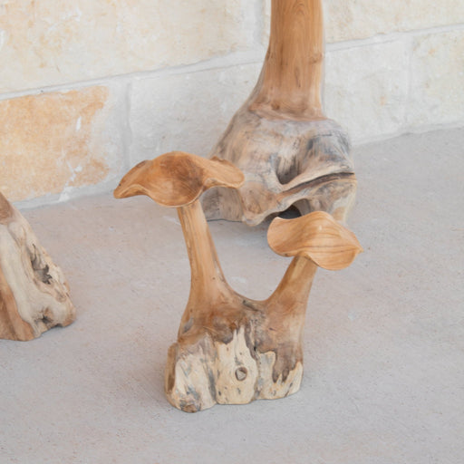 Teak Wood Mushrooms - Solange & Frances