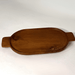 Teak Wood Oval Tray w/ Handles - Solange & Frances