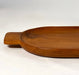 Teak Wood Oval Tray w/ Handles - Solange & Frances