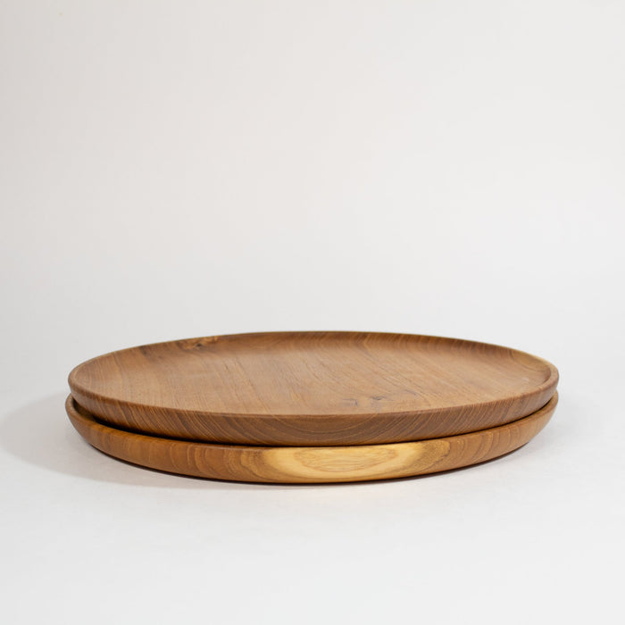Teak Wood Plate - Solange & Frances