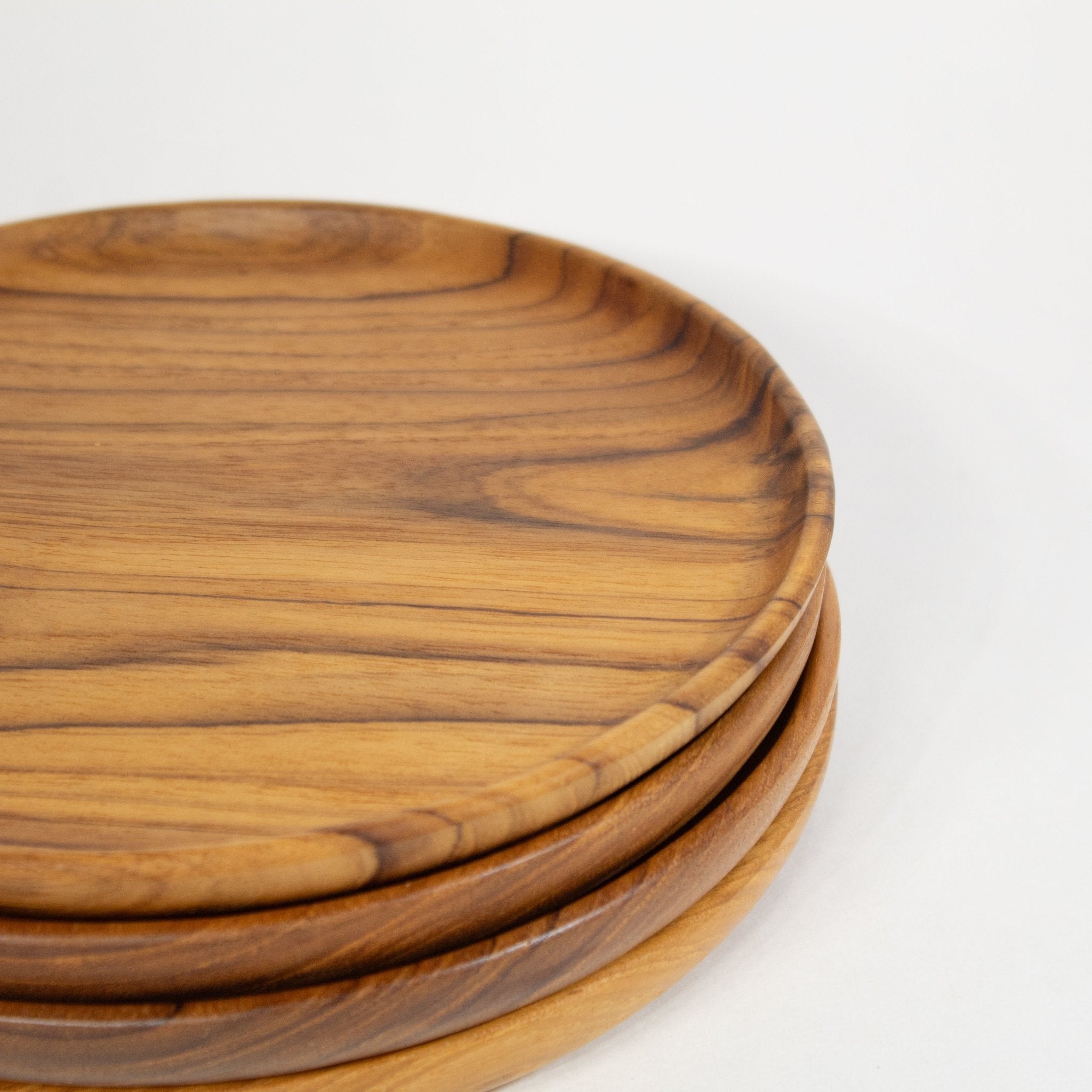 Teak Wood Plate - Solange & Frances