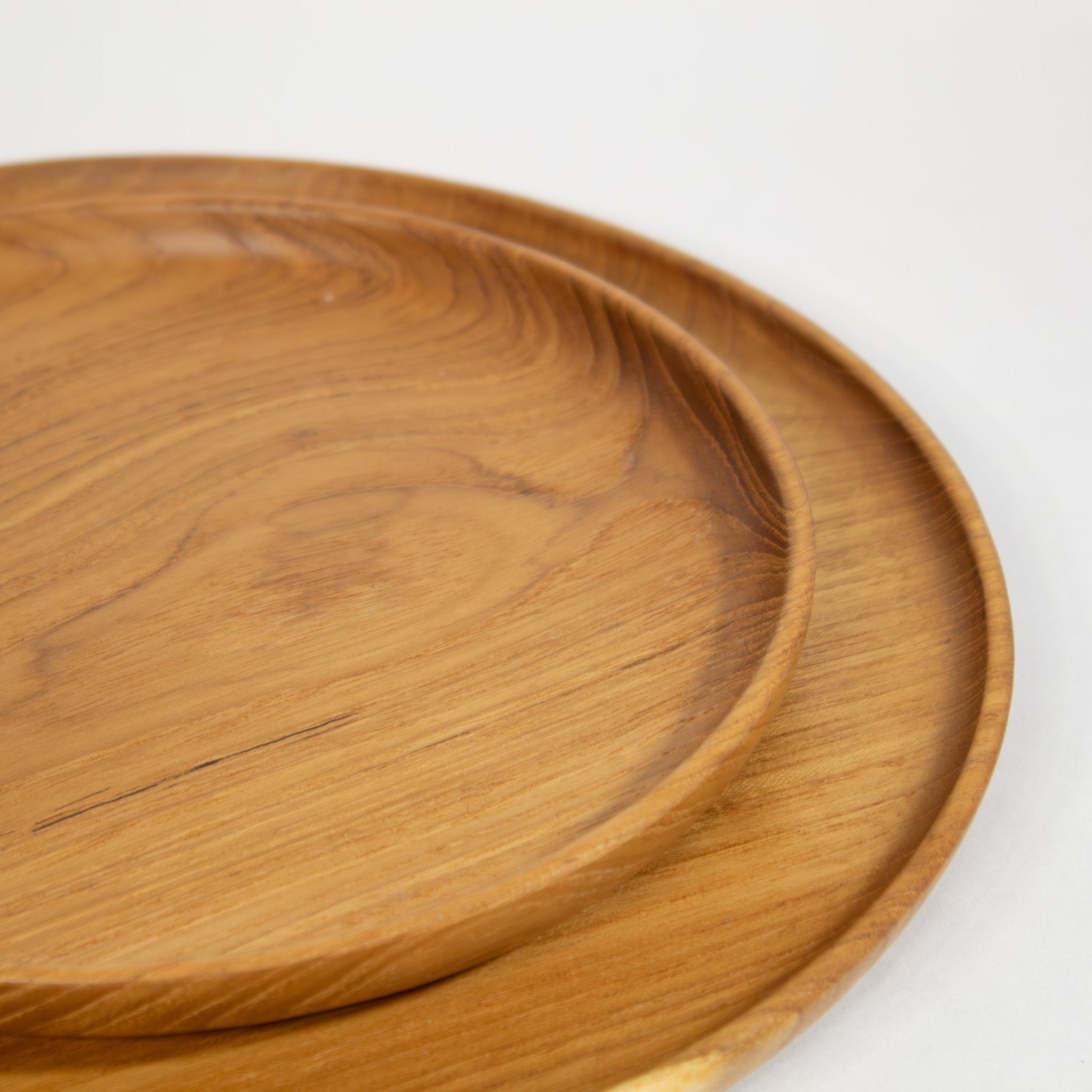 Teak Wood Plate - Solange & Frances
