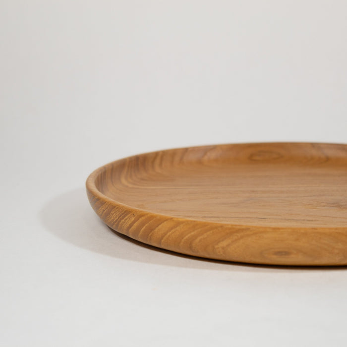 Teak Wood Plate - Solange & Frances