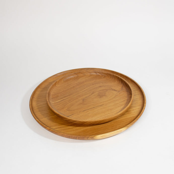 Teak Wood Plate - Solange & Frances