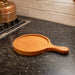 Teak Wood Round Board w/ Handle - Solange & Frances