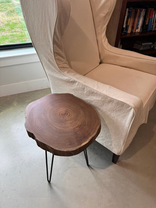 Teak Wood Side Table - Solange & Frances