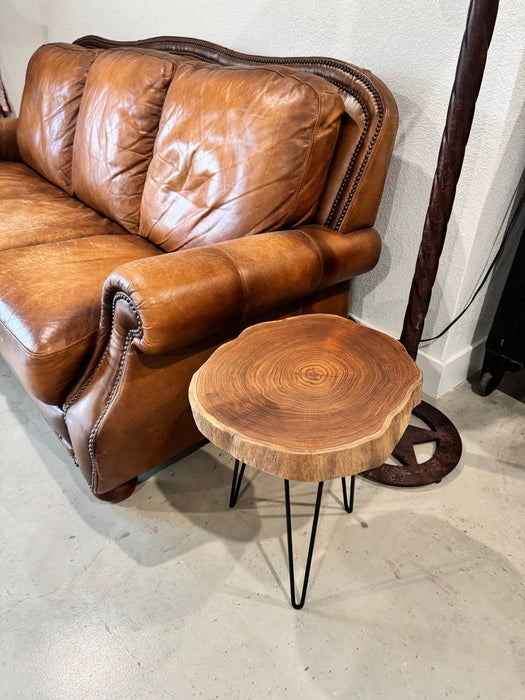 Teak Wood Side Table - Solange & Frances