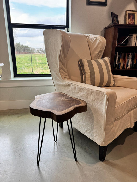 Teak Wood Side Table - Solange & Frances