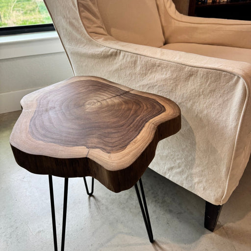 Teak Wood Side Table - Solange & Frances