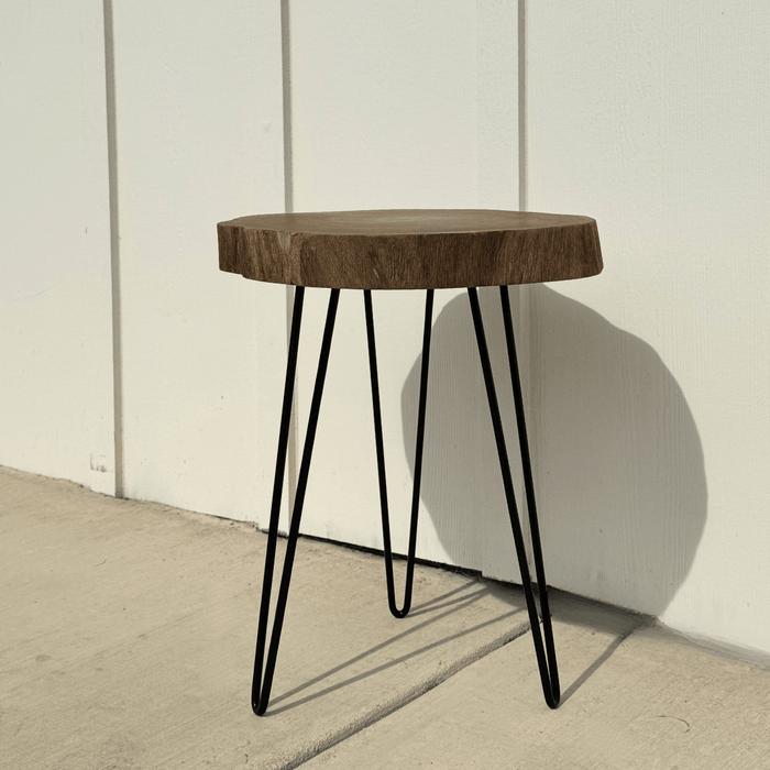 Teak Wood Side Table - Solange & Frances