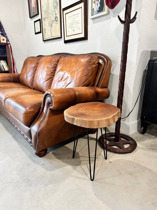 Teak Wood Side Table - Solange & Frances