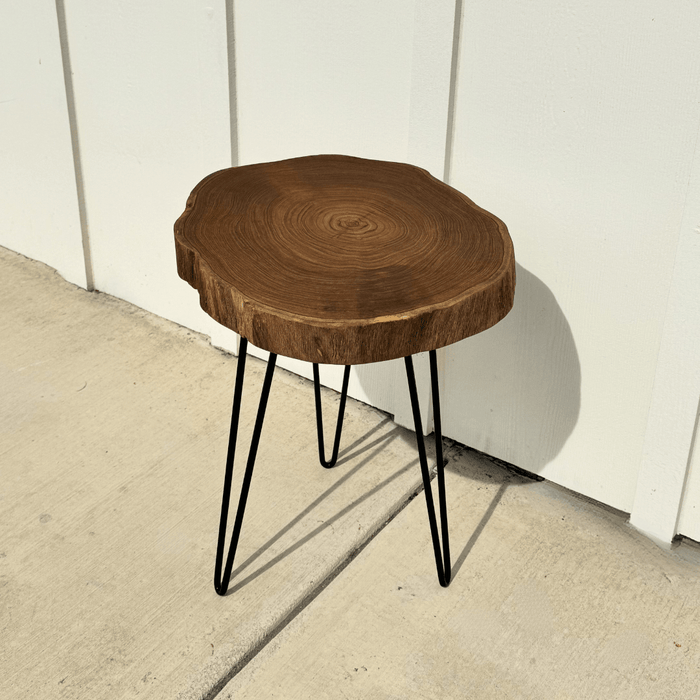 Teak Wood Side Table - Solange & Frances